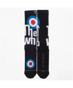 Perri's TWC301-001-O-M The Who Target Logo Dye Sub Skarpety