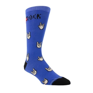 Perri's PSE102-406-O-M I l Love Rock Crew Skarpety