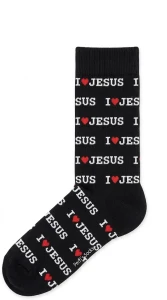 Perri's PSE123-001-O-M I Love Jesus Skarpety