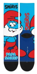Perri's SMU002-406-O-M The Smurfs Papa Crew Skarpety