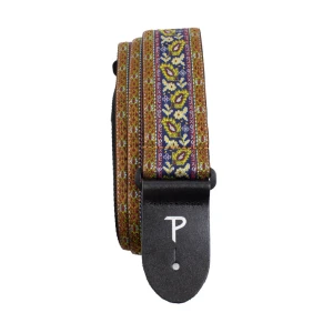 Perri's 7804 2" Jacquard Floral Paisley Pasek do Gitary