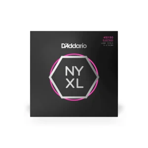 D'addario NYXL45130 Long Scale 5-String 45-130 Struny do gitary basowej