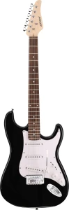 Arrow Tonecaster ST111 Abyss Black Rosewood White Gitara elektryczna