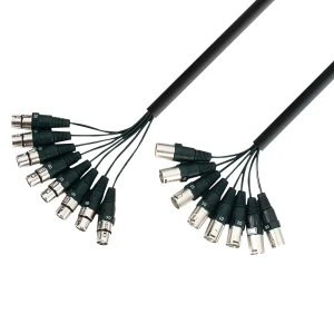Adam Hall K3L8MF0300 Kabel Studio Loom 3m