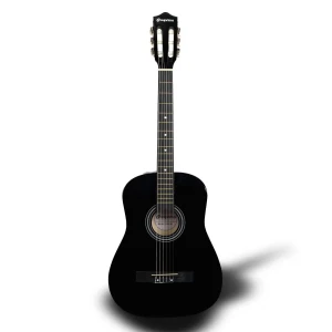 Suprimo CGS3 BK Gitara klasyczna 4/4 Czarna z pokrowcem
