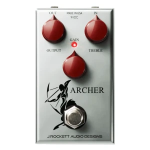 J.Rockett Audio Archer Boost Overdrive Silver FX Pedal Efekt gitarowy