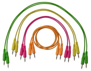 Pig Hog PPPACK8 Patch Cable Mono 2x 10", 2x 12", 2x18", 2x24"  Kable Krosowe 