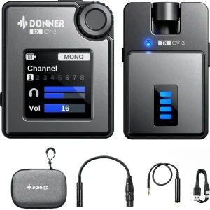 Donner CV3 Wireless In-Ear Monitoring System EC7154 Odsłuch bezprzewodowy