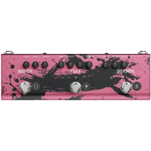 Donner Miyavi Signature Bloodsteel Triple Pedal EC7481 Multiefekt gitarowy