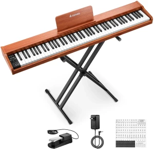 Donner DEP1S EC6933 Pianino cyfrowe ze statywem