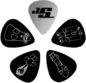 Kostka Gitarowa - Planet Waves PW JSCD Jon Satriani Chrome Dome