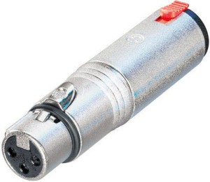 Przejściówka XLR - Neutrik NA 3 FJ
