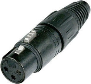 Wtyk XLR żeński - Neutrik NC 3 FX B