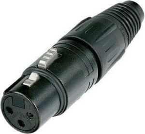 Wtyk XLR żeński - Neutrik NC 3 FX BAG