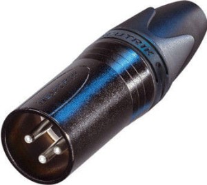 Wtyk XLR męski - Neutrik NC 3 MXX BAG