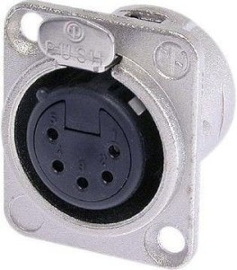 Gniazdo XLR żeńskie - Neutrik NC 5 FD L 1