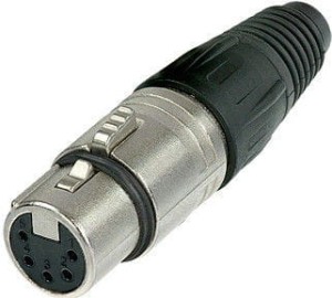 Wtyk XLR żeński - Neutrik NC 5 FX
