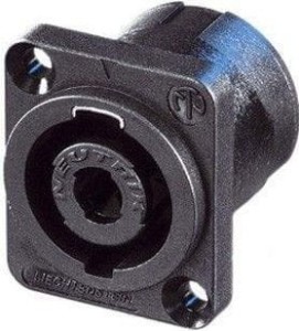 Gniazdo speakON - Neutrik NL 4 MP