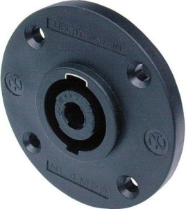 Gniazdo Speakon - Neutrik NL 4 MPR