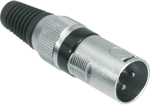 Wtyk XLR męski - Pro Audio CAX 304 MV