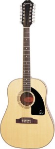 Gitara Akustyczna - Epiphone Songmaker DR 212 Square Shoulder 12 string Natural