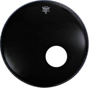 Remo 24" Powerstroke 3 Ebony DM