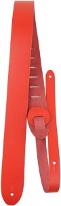 Pasek do Gitary - Perri's 6702 2" Basic Leather Red