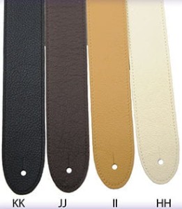 Pasek do Gitary - Perri's II 2" Clearout Tan Smooth Garment Leather