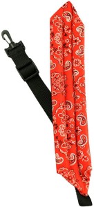 Pasek - Perri's 6641 Sax Strap Red Bandana