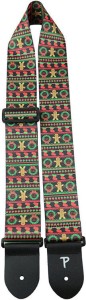 Pasek do Gitary - Perri's 6856 2.5" Xmas Gingerbread Poly