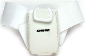 Woreczek na nadajnik bodypack - Shure WA580W White