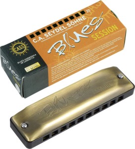 Harmonijka ustna - Seydel Blues Session Minor 10213 Antique G-mol
