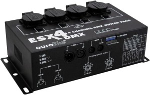 Eurolite ESX 4 DMX Switch pack