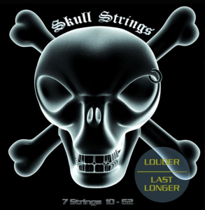 Struny do Gitary Elektrycznej - Skull Strings XTREME Line 7S 10-62