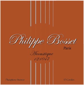Struny do Gitary Akustycznej - Phillipe Bosset ACP 10-47 12-str