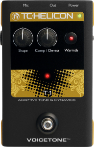 TC Helicon VoiceTone T1 Adaptive Tone & Dynamics