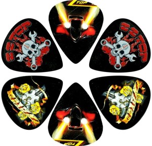 Zestaw Kostek Gitarowych - Perri's ZZ1 ZZ Top