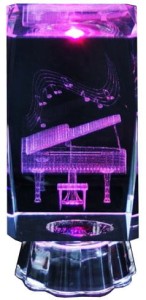 Ruby MG403 Figurka LED Fortepian