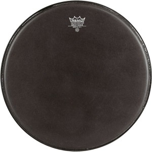 Remo 12" Ambassador Ebony Suede