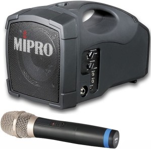 Mobilny system nagłośnieniowy - Mipro MA 101U/MH 80
