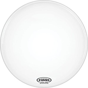 Evans 22" EQ1 Coated White