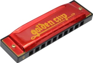 Harmonijka ustna - Golden Cup JH 1020-1 Red Tonacja\D