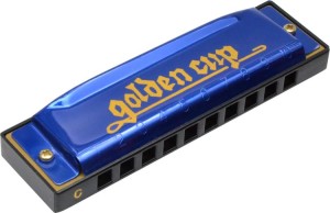 Harmonijka ustna - Golden Cup JH 1020-1 Blue Tonacja\A