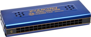 Harmonijka ustna - Golden Cup JH 016-D2 Blue Tonacja\CTonacja\G