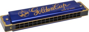 Harmonijka ustna - Golden Cup JH 016-1 Blue Tonacja\C