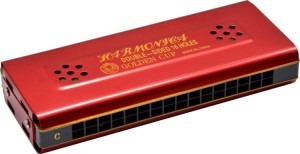 Harmonijka ustna - Golden Cup JH 016-D2 Red Tonacja\CTonacja\G