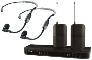System bezprzewodowy - Shure BLX188E/SM35