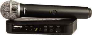 Zestaw bezprzewodowy - Shure BLX24E/PG58