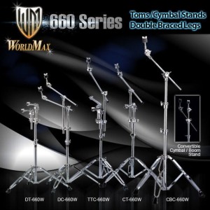 World Max CBC660W Cymbal/Boom Stand
