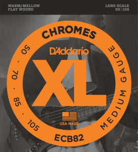 Struny do Gitary Basowej - D'addario ECB82 50-105